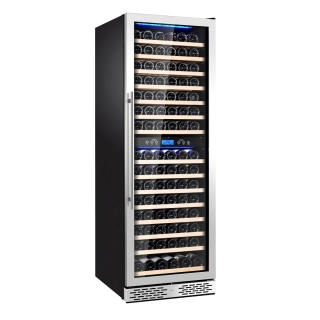 Vinotéka / Chladnička na víno - 2 klimatické zóny - 450 l - max. 160 lahví