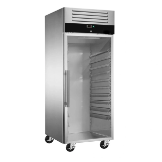 Pekařská nerezová lednice PREMIUM - EN 600x800 - 800 L - s 1 prosklenými dveřmi