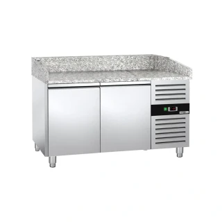 Chladicí stůl na pizzu ECO - 1500x800 mm - se 2 dveřmi