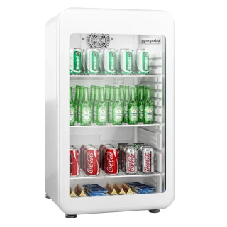 Minibarová lednička - 500 mm - 120 L - s 1 skleněnými dveřmi