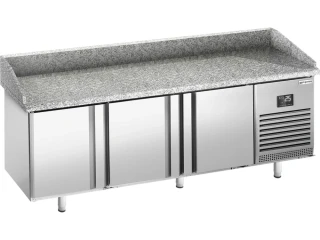 Chladicí stůl na pizzu PREMIUM PLUS - 1980x700 mm - se 3 dveřmi