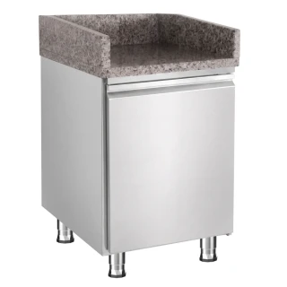 Nerezový pokladní stůl - 500 x 800 mm