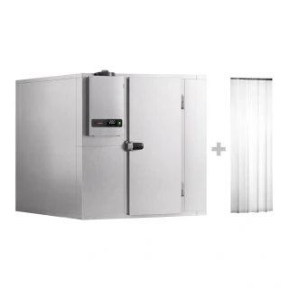 Mrazicí box - 1800x1800 mm - 4,30 m³ - vč. mrazicí jednotky a lamel