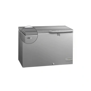 Truhlicový mrazák profi - 984x700 mm - 236 l - Nerezové víko - vč. dělicí stěny - Pro CZ