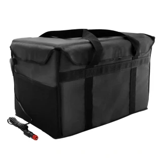 Taška BurgerPro - vyhřívaná taška na rozvoz - na 20 burgerových krabiček (max 54x34 cm) - 70 W - černá