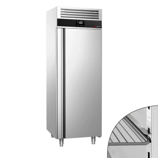 Nerezová mrazicí skříň PREMIUM - GN 2/1 - 700 mm - 700 l - s 1 dveřmi