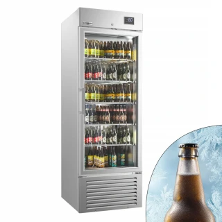 Lednice na nápoje SUPERCOOLER - 1 skleněné dveře - chlazení pod 0 °C
