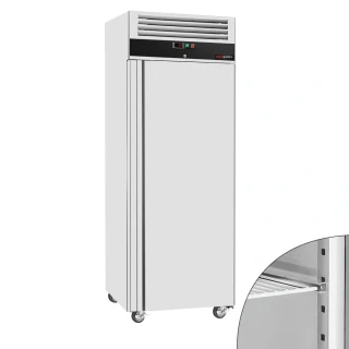 Nerezová mrazicí skříň ECO - GN 2/1 - 650l - s 1 dveřmi