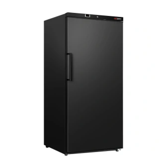 Chladicí skříň ECO - 600 L - s 1 dveřmi - Vnitřní strana dveří z plastu - Černá