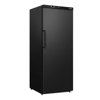 Nerezová mrazicí skříň ECO - 400 l - s 1 dveřmi - černá