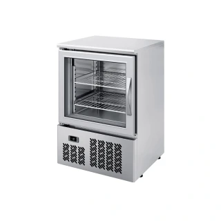 Mini mrazák nerezový Premium PLUS - 95 L - s 1 dveřmi